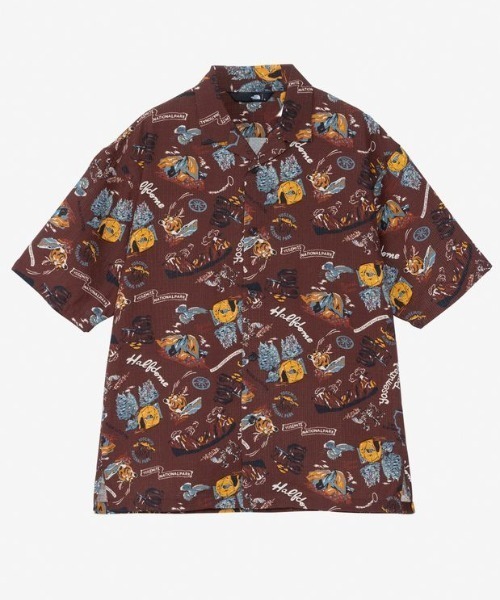 「THE NORTH FACE」 半袖シャツ X-LARGE ブラック メンズの画像