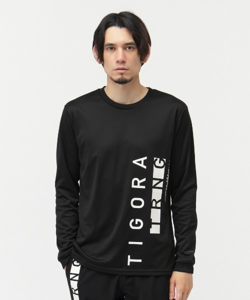 TIGORA（ティゴラ） tシャツ ドライメッシュロングTシャツ メンズ