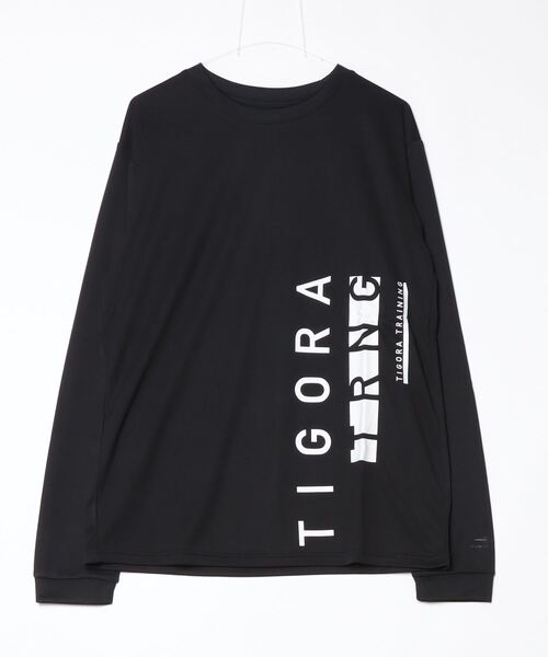 TIGORA（ティゴラ） tシャツ ドライメッシュロングTシャツ メンズ