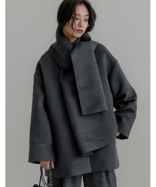 Re:EDIT（リエディ） ポンチョ 「2025 WINTER COLLECTION」「2点セット