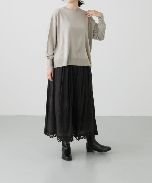 かぐれ　ニット かぐれ 長袖ニット FREE レッド レディース : ZOZOTOWN Yahoo!店