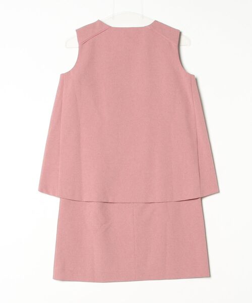 「BEAMS LIGHTS」 ノースリーブワンピース 36 ピンク レディース_画像2