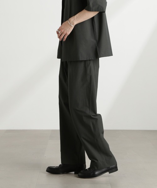 NANO universe（ナノ・ユニバース） イージーパンツ M グレー メンズ