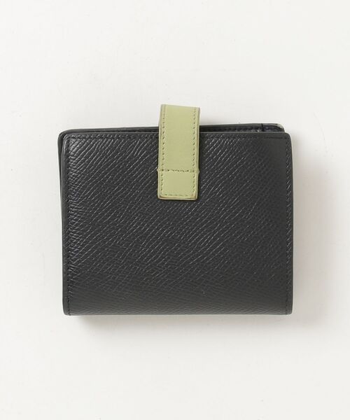 【美品】CELINE セリーヌ　ストラップ　スモール　二つ折り財布 CELINE（セリーヌ） スモール ストラップ 二つ折り 財布 - ブラック