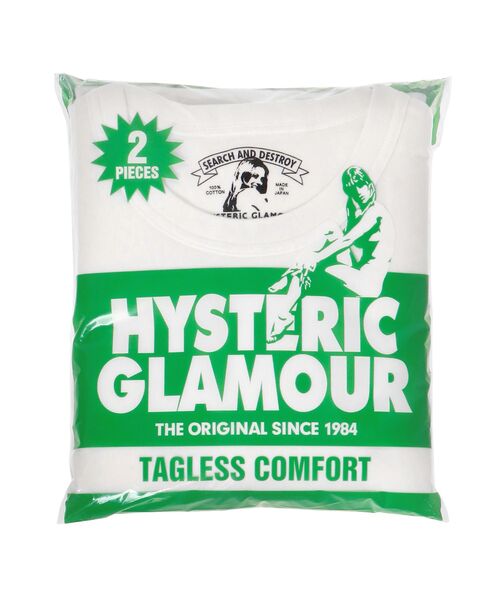 「HYSTERIC GLAMOUR」 半袖Tシャツ MEDIUM ブラック メンズの画像