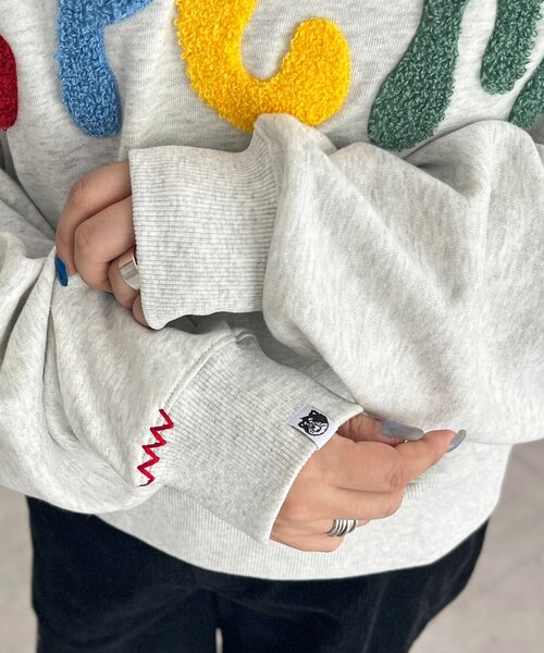 CPCM（シーピーシーエム） トレーナー スウェット CPCMロゴ刺繍裏毛