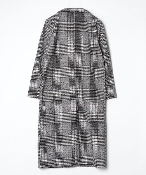 「Amulet」 チェスターコート X-LARGE グレー レディース_画像2