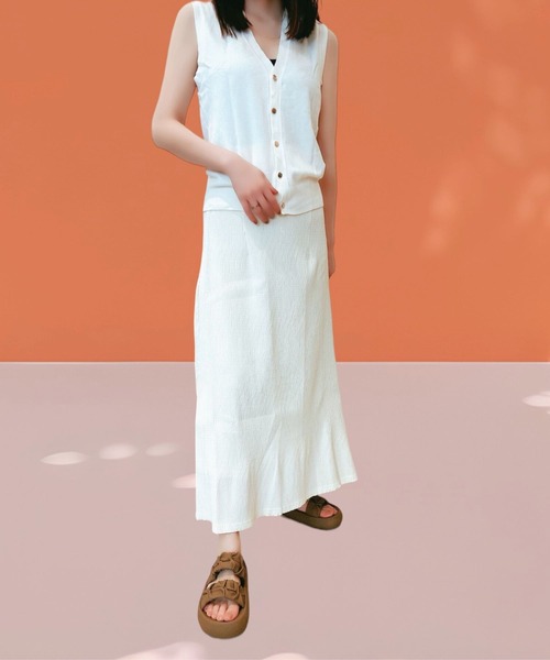 「Sugar Sugar」 フラットサンダル M ベージュ系その他 レディース_画像8