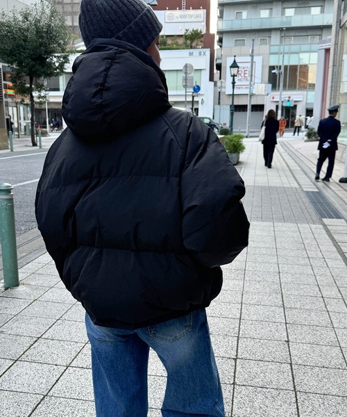 「CANAL JEAN」 「El mar」ナイロンブルゾン ONE SIZE ブラック レディースの画像