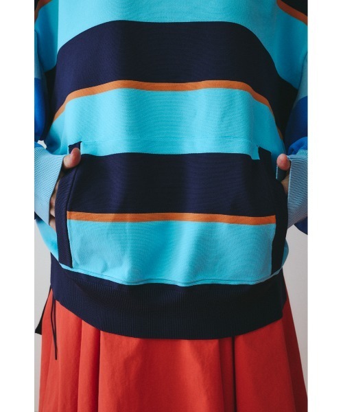 HeRIN.CYE ニット セーター Border boy knit tops ボーダーボーイ