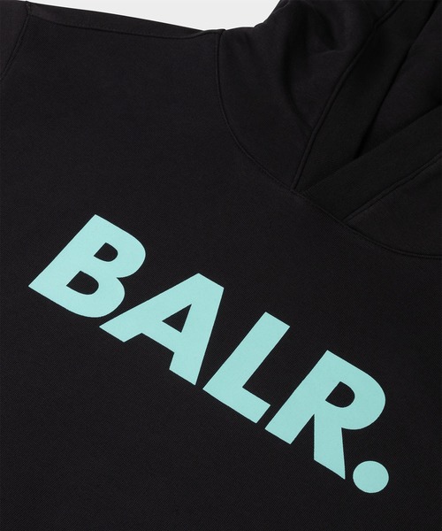 BALR.（ボーラー） プルオーバーパーカー X-LARGE ブラック メンズ