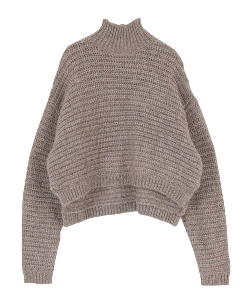 「titivate」 タートルネックニット M ブルー レディース_画像5