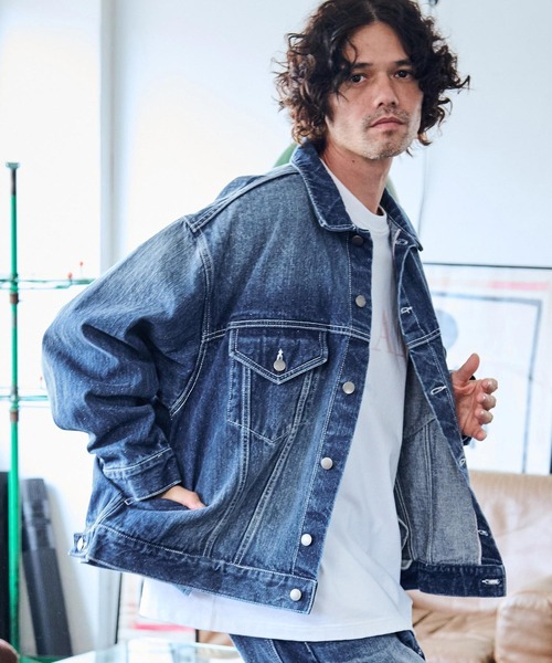 armani jeans Gジャン ジャケット ダークブルー Armani Jeans Gジャン 