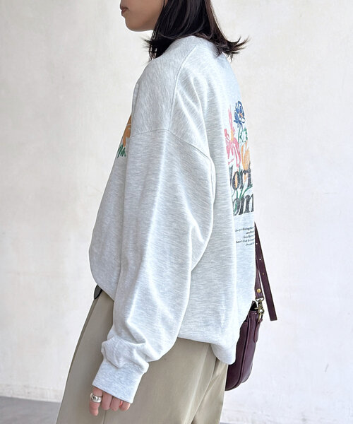 「CPCM」 スウェットカットソー MEDIUM ブラック系その他2 レディース_画像3