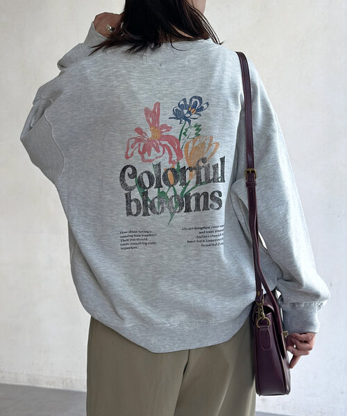 「CPCM」 スウェットカットソー MEDIUM ブラック系その他2 レディース_画像4