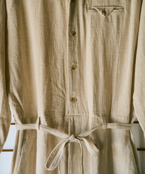 「Camphor wood」 オールインワン MEDIUM ブラック メンズの画像