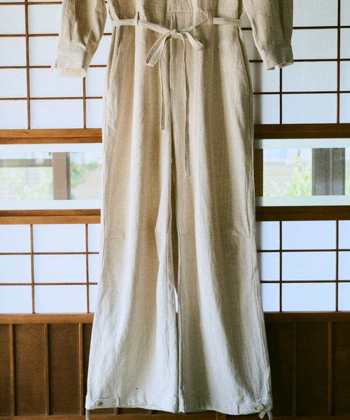 「Camphor wood」 オールインワン MEDIUM ブラック メンズの画像