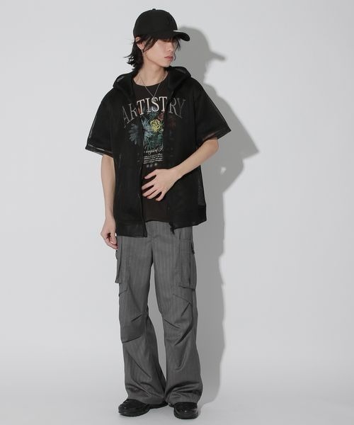 「Anui」 半袖Tシャツ LARGE オートミール レディース_画像8