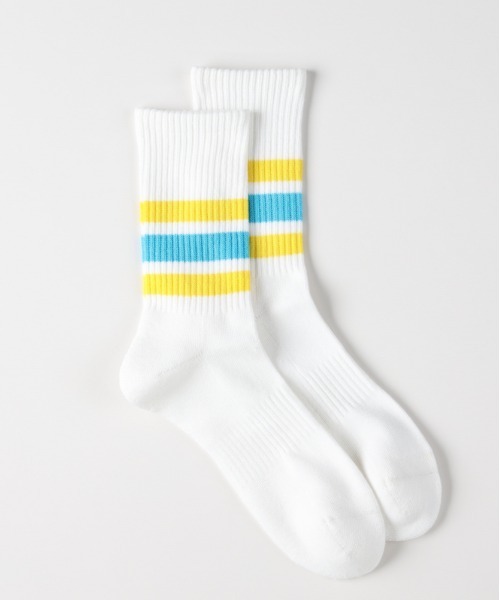 Right-on（ライトオン） 靴下 「BASIC SOCKS」ラインリブ ハイク