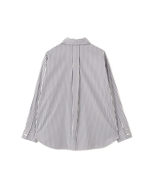 MHL.（エムエイチエル） シャツ VINTAGE COMPACT COTTON STRIPE メンズ