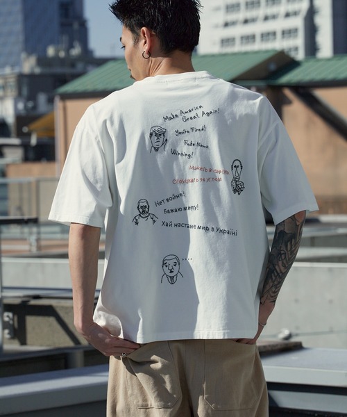 REMI RELIEF（レミ レリーフ） tシャツ SP加工25/-天竺T(刺繍：Make