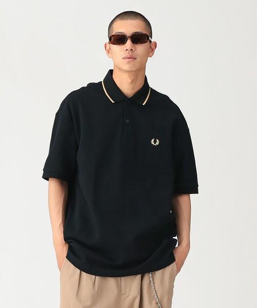 ポロシャツ 「別注」FRED PERRY / リラックスフィット ピケ ポロシャツ メンズ レディースの画像