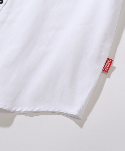 「Healthknit」 半袖シャツ X-LARGE サックスブルー メンズ_画像9