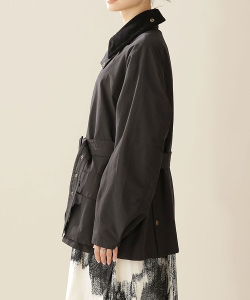 「Barbour」 ブルゾン 38 ブラック レディースの画像