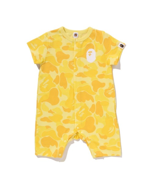 A BATHING APE ロンパース A BATHING APE（アベイシングエイプ） ベビー服 ロンパース ABC CAMO
