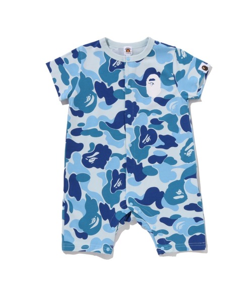 A BATHING APE（アベイシングエイプ） ベビー服 ロンパース ABC CAMO