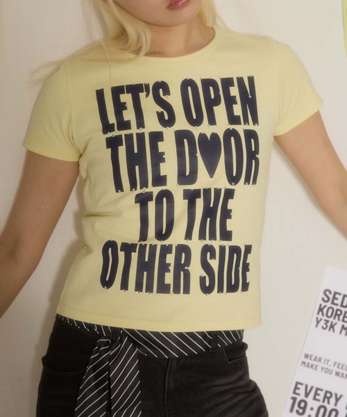 sedacle girl（セダクルガール） tシャツ ラインストーンバイカラーT