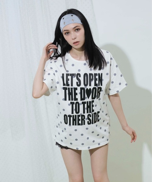sedacle girl（セダクルガール） tシャツ ラインストーンバイカラーT