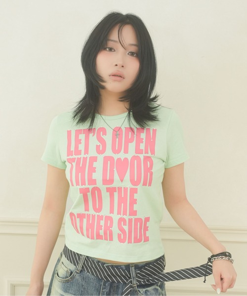 sedacle girl（セダクルガール） tシャツ 半袖 ラインストーンバイ