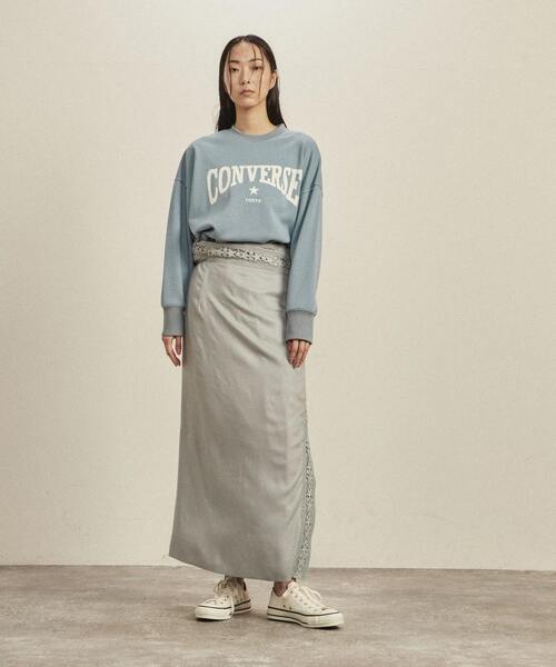 「CONVERSE TOKYO」 スカート FREE サックスブルー レディース_画像4