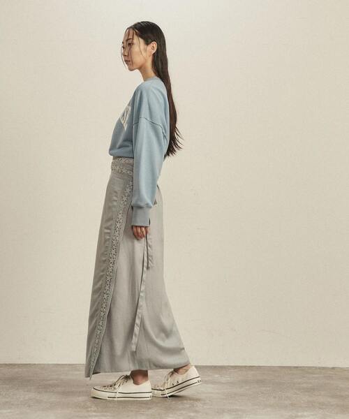 「CONVERSE TOKYO」 スカート FREE サックスブルー レディース_画像5