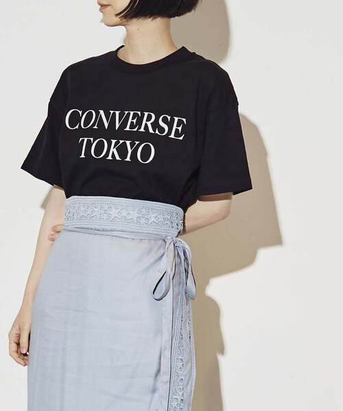 「CONVERSE TOKYO」 スカート FREE サックスブルー レディース_画像7