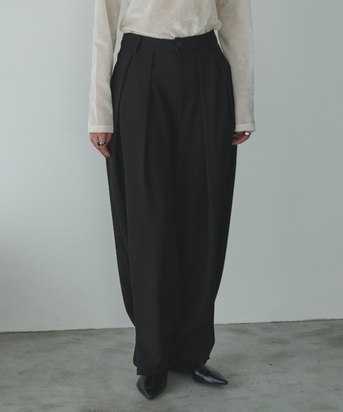 「AIC.」 スラックス SMALL ブラック レディース_画像7