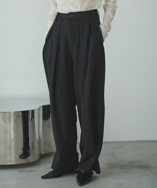 「AIC.」 スラックス SMALL ブラック レディース_画像8