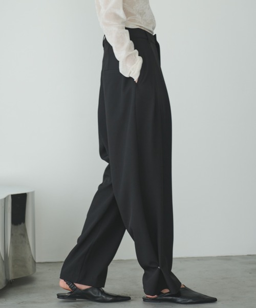 「AIC.」 スラックス SMALL ブラック レディース_画像9