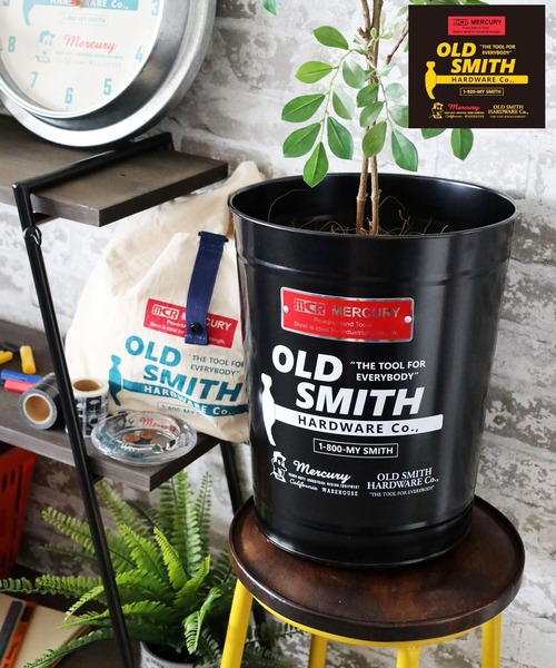 niko and…（ニコアンド） ゴミ箱 ダストボックス 「MERCURY×OLD SMITH