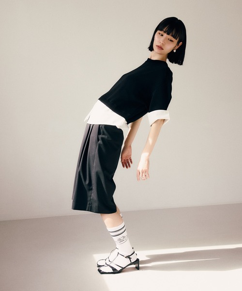 ADAM ET ROPE'(アダムエロペ) ハーフパンツ パンツ 短パン ADAM ET ROPE'(アダムエロペ) ハーフパンツ パンツ 短パン