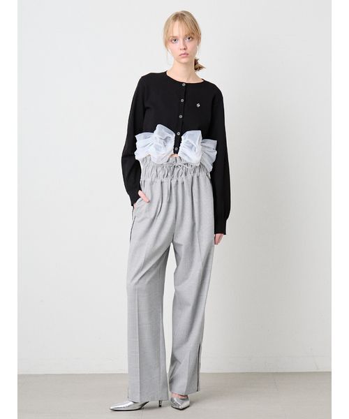 SORIN（ソリン） カーディガン Tulle Decorated Cardigan/チュール