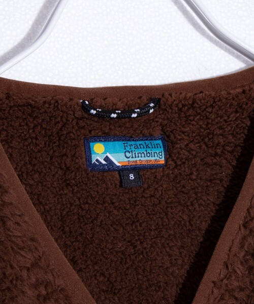 「Franklin Climbing」 カーディガン L チャコールグレー メンズ_画像2