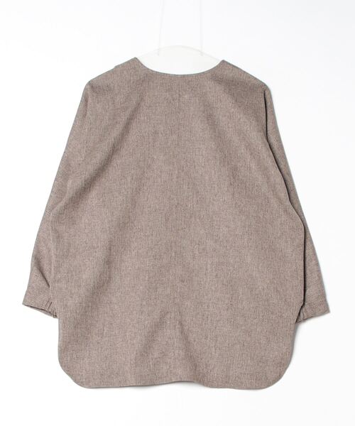 「TO UNITED ARROWS」 長袖ブラウス FREE ブラウン レディース_画像2