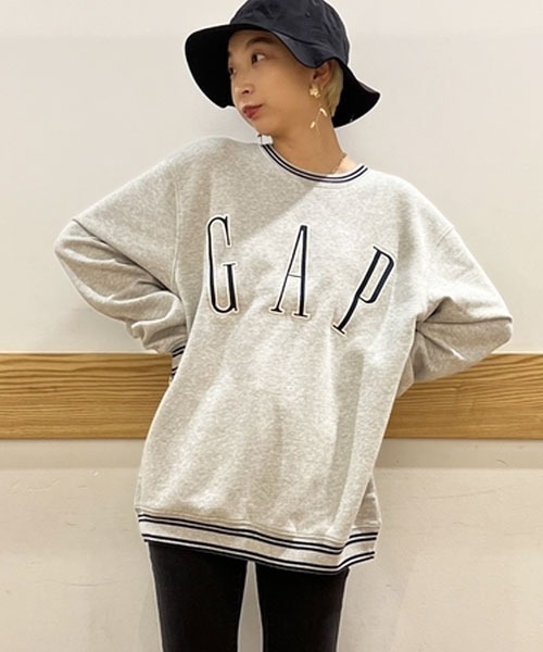 GAP（ギャップ） スウェットカットソー M ライトグレー メンズ 