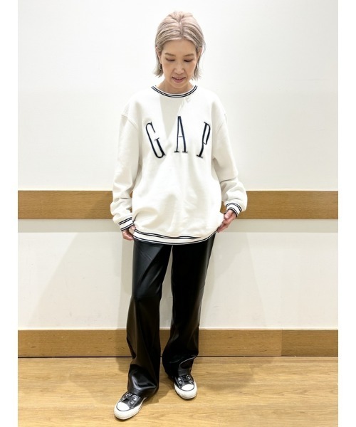 GAP（ギャップ） スウェットカットソー M ライトグレー メンズ 