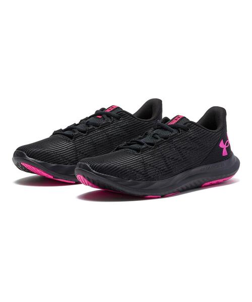 「UNDER ARMOUR」 ローカットスニーカー 24.5cm ブラック系その他2 レディース_画像2