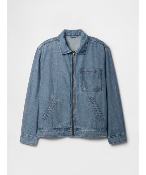 I*S様 【新品未使用】GAP リジットデニムジャケット 濃紺 GAP（ギャップ） デニムジャケット S インディゴブルー メンズ