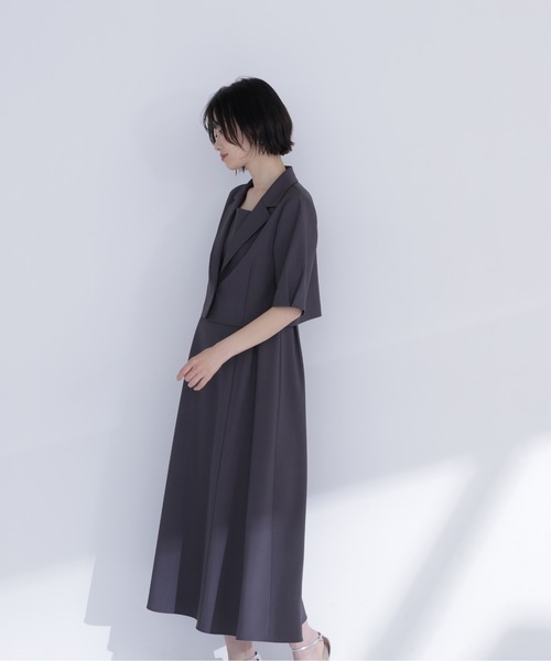 ワンピース ショートジャケット＆ワンピースの画像