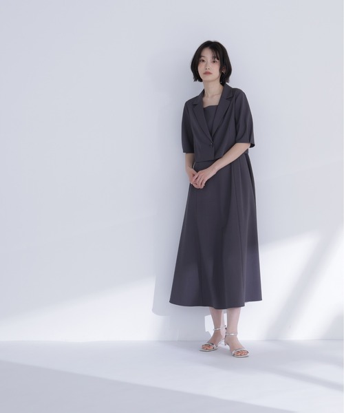 ワンピース ショートジャケット＆ワンピースの画像